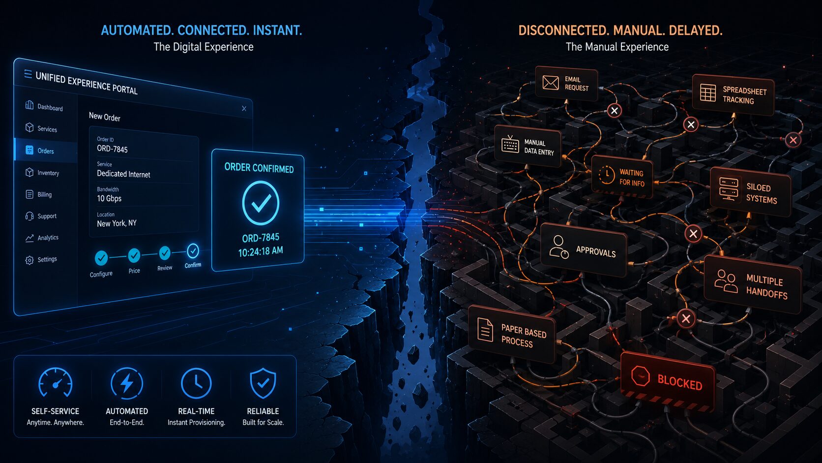 Telecom Service Automation for Faster Service Delivery